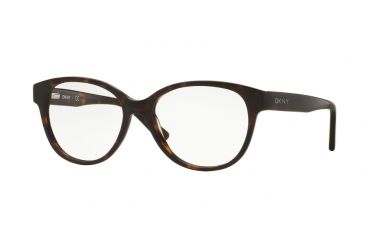 Image of DKNY DY4673 Single Vision Prescription Eyeglasses 3698-52 - Dark Tortoise Frame