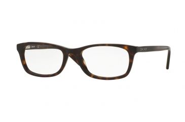 Image of DKNY DY4674 Single Vision Prescription Eyeglasses 3698-52 - Dark Tortoise Frame