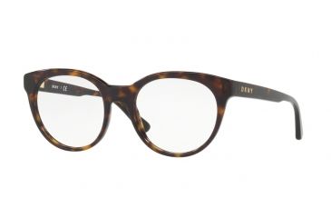 Image of DKNY DY4676 Progressive Prescription Eyeglasses 3702-53 - Dark Tortoise Frame