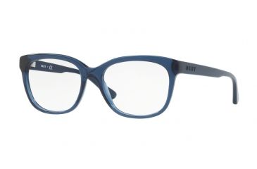 Image of DKNY DY4677 Progressive Prescription Eyeglasses 3714-52 - Blue Translucent Frame