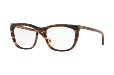 Image of DKNY DY4680 Eyeglass Frames 3782-52 - Striped Havana Frame
