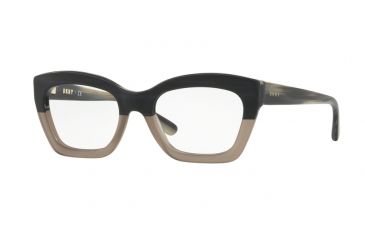 Image of DKNY DY4683 Bifocal Prescription Eyeglasses 3748-49 - Matte Black Grey Horn Frame