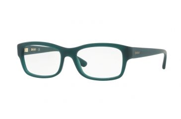 Image of DKNY DY4684 Progressive Prescription Eyeglasses 3750-51 - Matte Dark Teal Frame