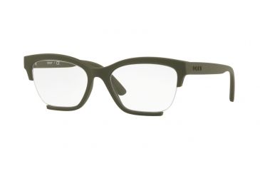 Image of DKNY DY4688 Bifocal Prescription Eyeglasses 3779-52 - Matte Military Frame, Demo Lenses Lenses