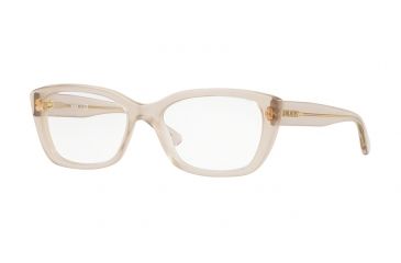 Image of DKNY DY4690 Bifocal Prescription Eyeglasses 3713-51 - Beige / Transparent Frame, Demo Lenses Lenses