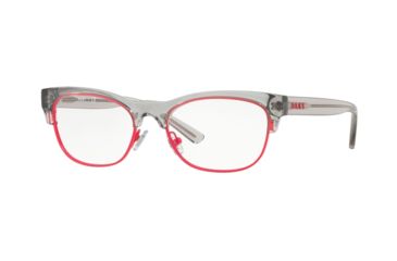 Image of DKNY DY4691 Progressive Prescription Eyeglasses 3691-52 - Transparent Gray Frame
