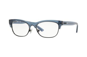Image of DKNY DY4691 Progressive Prescription Eyeglasses 3714-52 - Transparent Navy Frame
