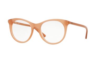 Image of DKNY DY4694 Progressive Prescription Eyeglasses 3790-50 - Transparent Light Brown Frame