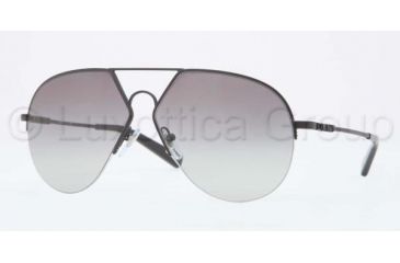 Image of DKNY DY5075 Sunglasses 100411-5912 - Matte Black Frame, Gray Gradient Lenses