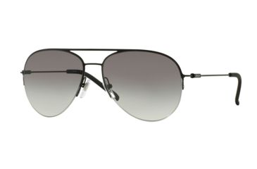 Image of DKNY DY5080 Sunglasses 100411-58 - Matte Black Frame, Gray Gradient Lenses
