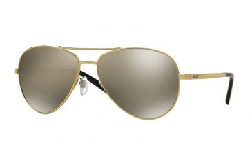 Image of DKNY DY5083 Single Vision Prescription Sunglasses DY5083-11895A-59 - Lens Diameter 59 mm, Frame Color Gold