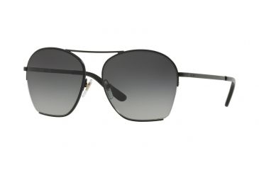 Image of DKNY DY5086 Sunglasses 124511-57 - Matte Black Frame, Grey Gradient Lenses