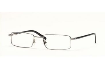 Image of DKNY DY5542-1004-5217 Eyeglasses with No-Line Progressive Rx Prescription Lenses 52 mm Lense Diameter / Matte Black Frame