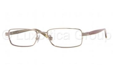 Image of DKNY DY5559 Eyeglasses Styles -  Light Brown Frame w/Non-Rx 51 mm Diameter Lenses, 1106-5117