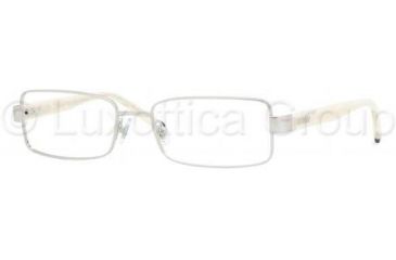 Image of DKNY DY5622 Eyeglass Frames 1156-5117 - Brushed Matte Silver 