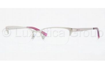 Image of DKNY DY5627 Progressive Prescription Eyeglasses 1029-5116 - Matte Silver 