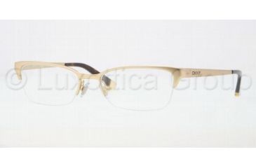 Image of DKNY DY5627 Progressive Prescription Eyeglasses 1087-5116 - Matte Gold 