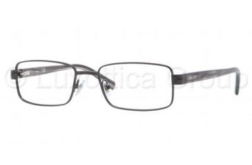 Image of DKNY DY5638 Single Vision Prescription Eyeglasses 1004-5117 - Matte Black Frame