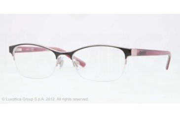 Image of DKNY DY5641 Single Vision Prescription Eyeglasses 1213-52 - Dark Violet Frame, Demo Lens Lenses