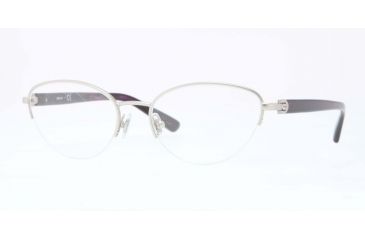 Image of DKNY DY5644 Single Vision Prescription Eyeglasses 1029-51 - Matte Silver Frame