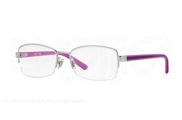 Image of DKNY DY5645 Progressive Prescription Eyeglasses 1220-51 - Silver Frame