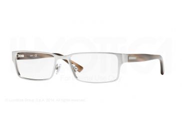 Image of DKNY DY5646 Single Vision Prescription Eyeglasses 1010-54 - Brushed Silver Frame