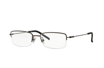 Image of DKNY DY5647 Single Vision Prescription Eyeglasses 1086-53 - Matte Brown Frame