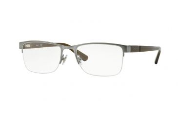 Image of DKNY DY5648 Single Vision Prescription Eyeglasses 1011-53 - Brushed Gunmetal Frame