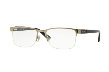 Image of DKNY DY5648 Single Vision Prescription Eyeglasses 1189-53 - Pale Gold Frame