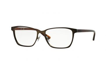 Image of DKNY DY5650 Progressive Prescription Eyeglasses 1222-53 - Satiny Brown Frame
