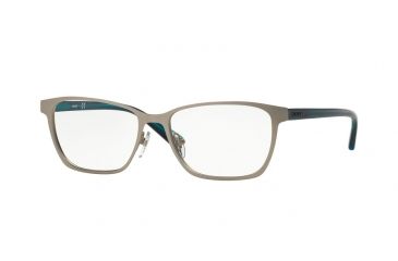 Image of DKNY DY5650 Progressive Prescription Eyeglasses 1224-53 - Satiny Silver Frame