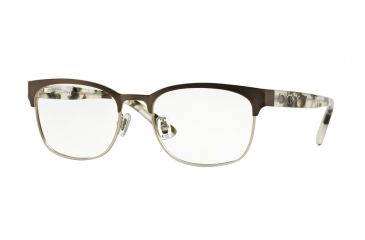 Image of DKNY DY5652 Progressive Prescription Eyeglasses 1231-53 - Matte Gunmetal Silver/gry Tort Frame