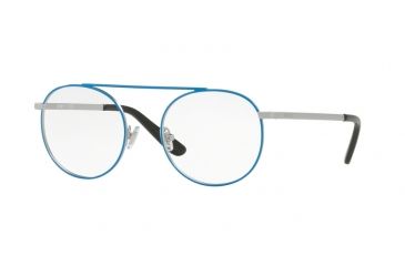 Image of DKNY DY5656 Bifocal Prescription Eyeglasses 1248-50 - Silver / Blue Frame, Demo Lenses Lenses