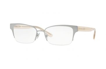 Image of DKNY DY5657 Eyeglass Frames 1247-54 - Shiny Silver Frame, Demo Lenses Lenses