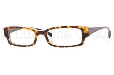 Image of DKNY Eyeglasses DY4554 with No-Line Progressive Rx Prescription Lenses 3271-4916 - Top Havana On Crystal 