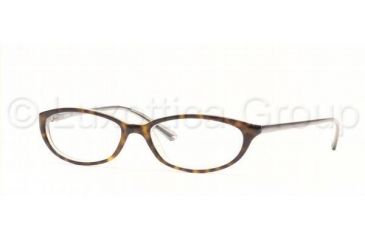 Image of DKNY Eyeglass Frames Bifocal DY4543 with Lined Bi-Focal Rx Prescription Lenses 3020-5015 - Top Havana On Ice 