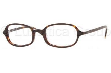 Image of DKNY Eyeglasses DY4560 with No-Line Progressive Rx Prescription Lenses 3016-4718 - Dark Tortoise 
