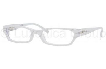 Image of DKNY Eyeglasses DY4589 with Lined Bifocal Rx Prescription Lenses 3413-5116 - Ice/White/Crystal 