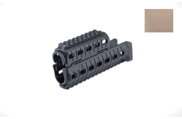 Image of DLG Tactical AK 47/74 Handguard w/Top/Bottom Picatinny Rail, Tan, DLG099T