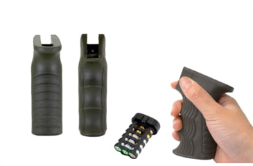 Image of DLG Tactical AK 47/74 Rubberized Grip, Black, DLG098B