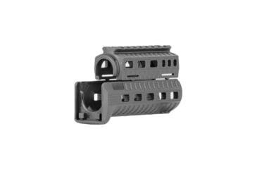 Image of DLG Tactical AK 74-SU Krinkoff Handguard w/Top/Bottom M-Lok/Picatinny Rail, Black, DLG122B