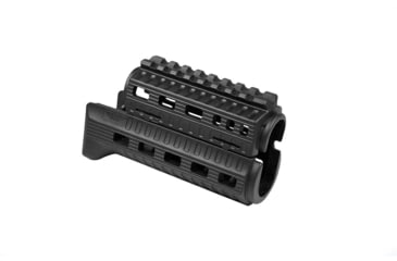Image of DLG Tactical AK 74-SU Krinkoff Handguard w/Top/Bottom M-Lok/Picatinny Rail, Black, DLG122B