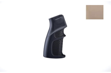 Image of DLG Tactical AR Ergonomic Grip Hard Shell, Tan, DLG090T