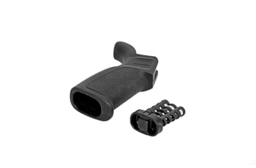 Image of DLG Tactical AR15 Rubberized Grip w/ Beavertail, Black, DLG138B