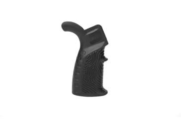 Image of DLG Tactical AR15 Rubberized Grip w/ Beavertail Fingerprin, Black, DLG123B