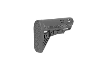 Image of DLG Tactical FPT Stock Commercial Spec Buttstock, Black, DLG054B