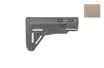 Image of DLG Tactical FPT Stock Commercial Spec Buttstock, Tan, DLG054T