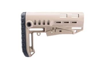 Image of DLG Tactical TBS Sharp Buttstock, Mil Spec, Tan, DLG129T
