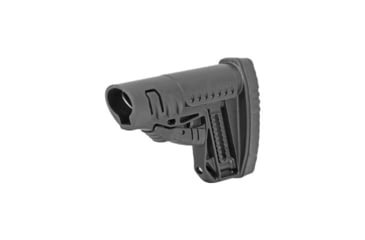 Image of DLG Tactical TBS Shock Commercial Spec Buttstock, Black, DLG056B