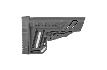 Image of DLG Tactical TBS Shock Commercial Spec Buttstock, Black, DLG056B